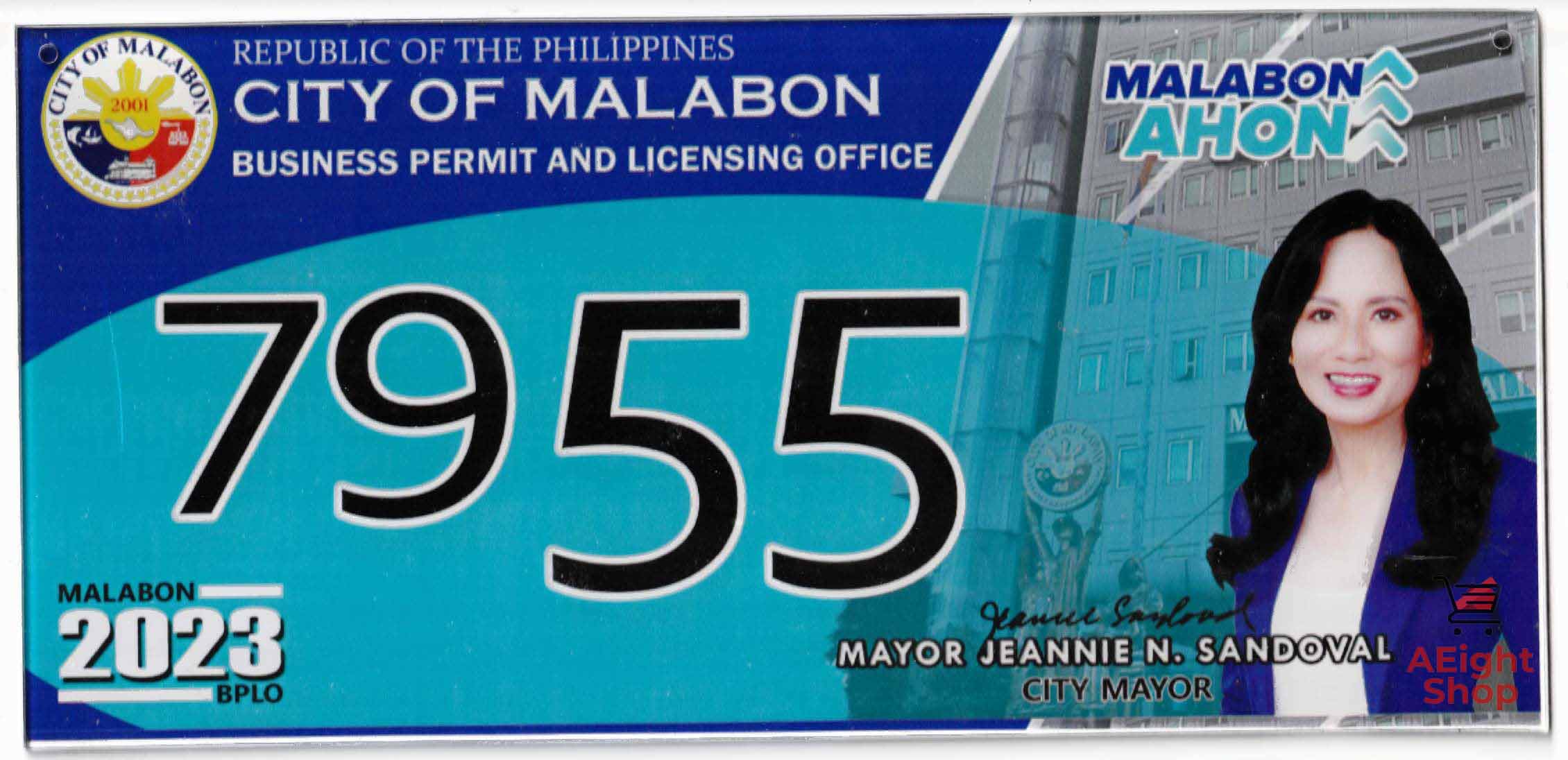 LGU Registered Business Plate